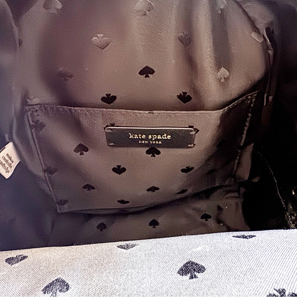 Kate Spade Cameron Mini Convertible Black Backpack - Picture 12 of 12